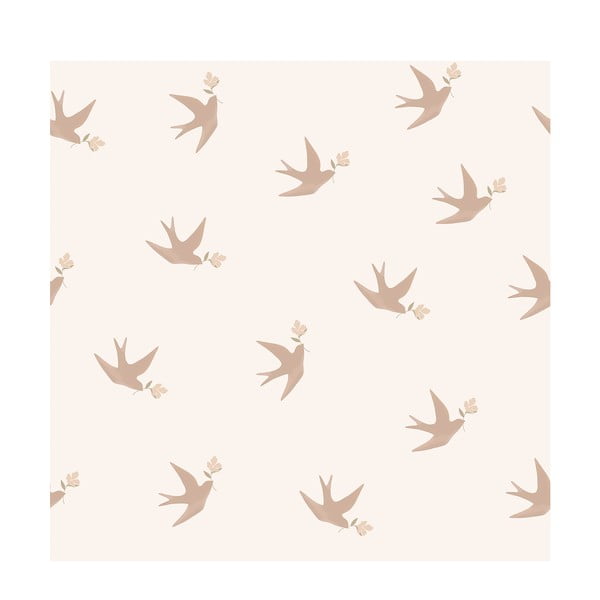Gyerek tapéta nem szőtt anyagból 10 m x 50 cm The Swallows – Lilipinso
