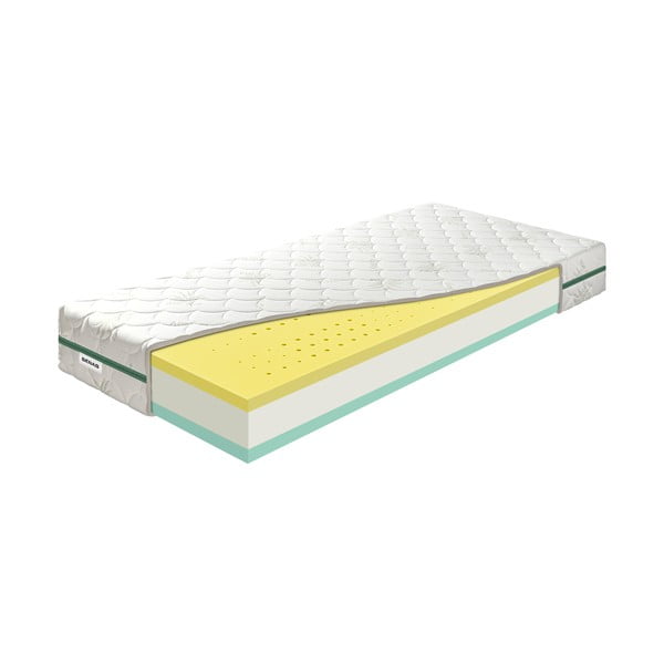 Kemény-közepes keménységű kétoldalas hab matrac 160x200 cm BonReFresh BIO – BENAB-image-2