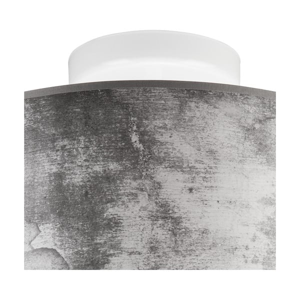 Szürke mennyezeti lámpa textil búrával ø 35 cm Print – LAMKUR-image-3