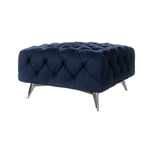 Sötétkék bársony lábtartó Chelsea – Ropez-image-1