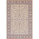 Krémszínű gyapjú szőnyeg 133x180 cm Philip – Agnella