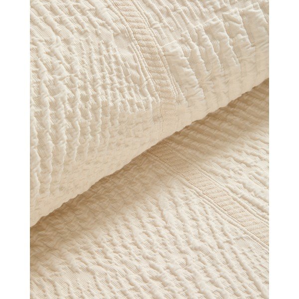 Krémszínű ágytakaró 240x260 cm Raylo – Kave Home-image-4
