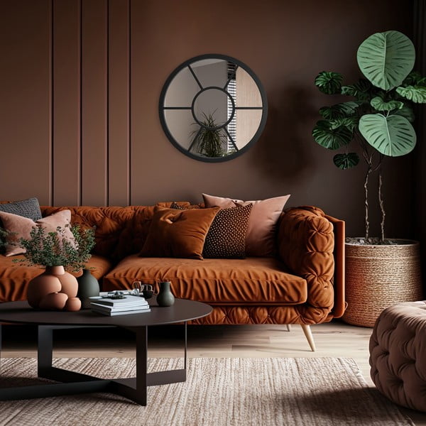 Fali tükör ø 50 cm Helen – Styler-image-1