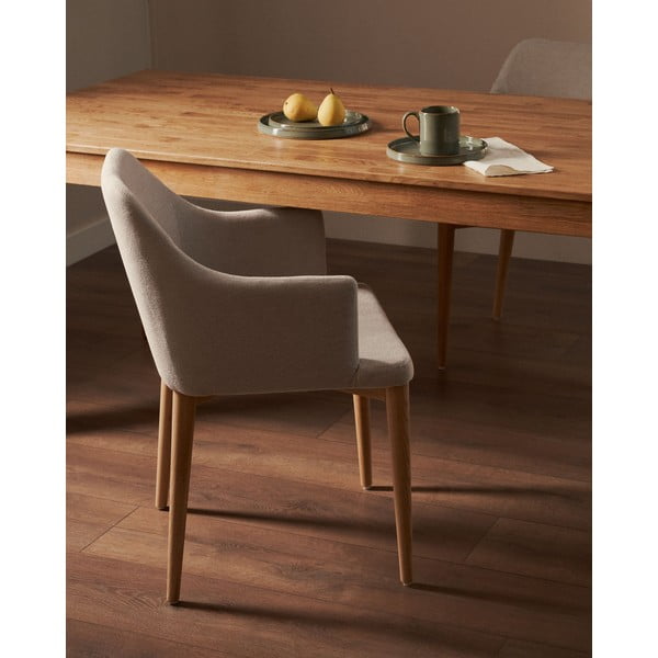 Bővíthető étkezőasztal, 120 x 75 cm - Kave Home-image-2