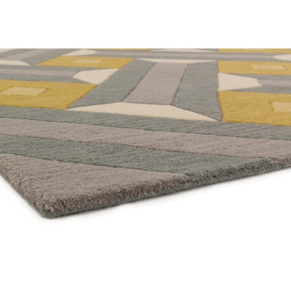 Motif szürke-sárga szőnyeg, 120 x 170 cm - Asiatic Carpets-image-3