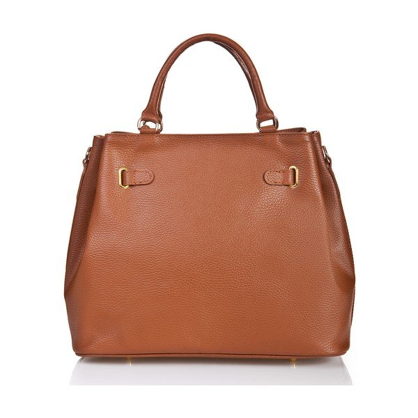 Petronella Cognac konyakbarna kézitáska - Massimo Castelli-image-1