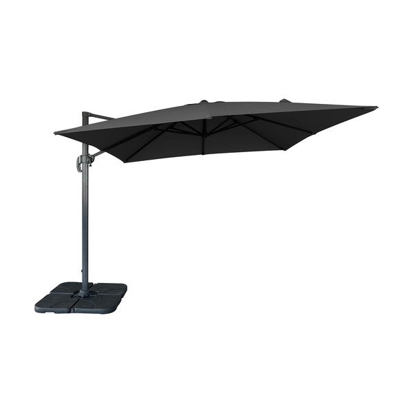 Fekete napernyő ø 295 cm Baza – House Nordic