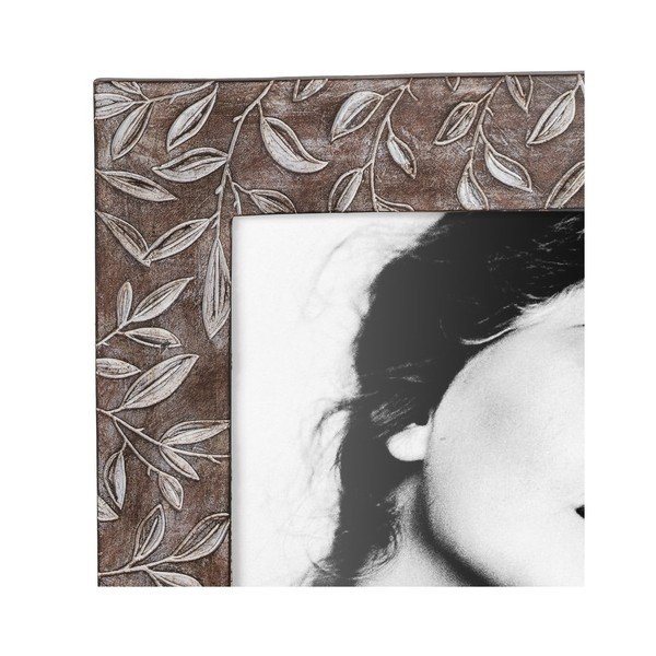 Barna poligyanta álló képkeret 16x21 cm – Ixia-image-2