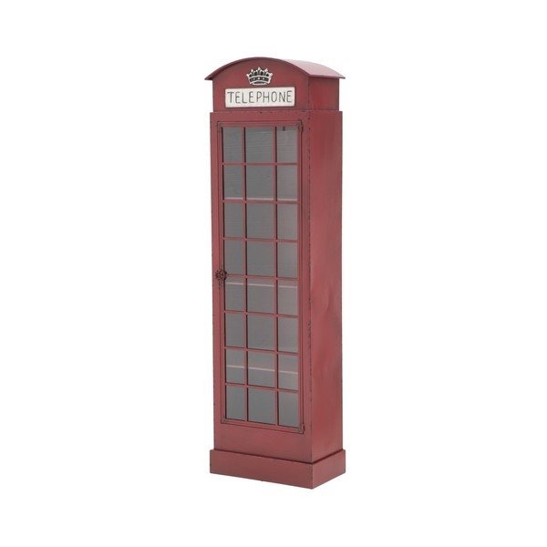 London Telephone Booth piros-zöld vitrin - Mauro Ferretti-image-3