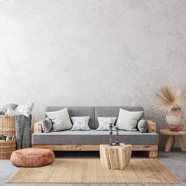 Bézs szőnyeg 133x190 cm Meteo – FD-image-1