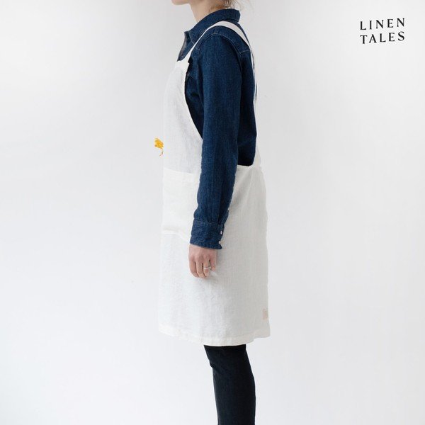 Len kötény Crossback – Linen Tales-image-1