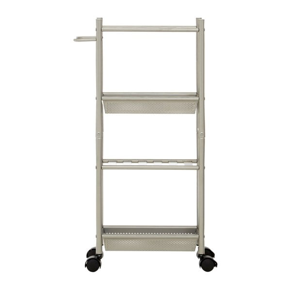 Fém gurulós zsúrkocsi 16x40 cm Dara – Premier Housewares-image-2