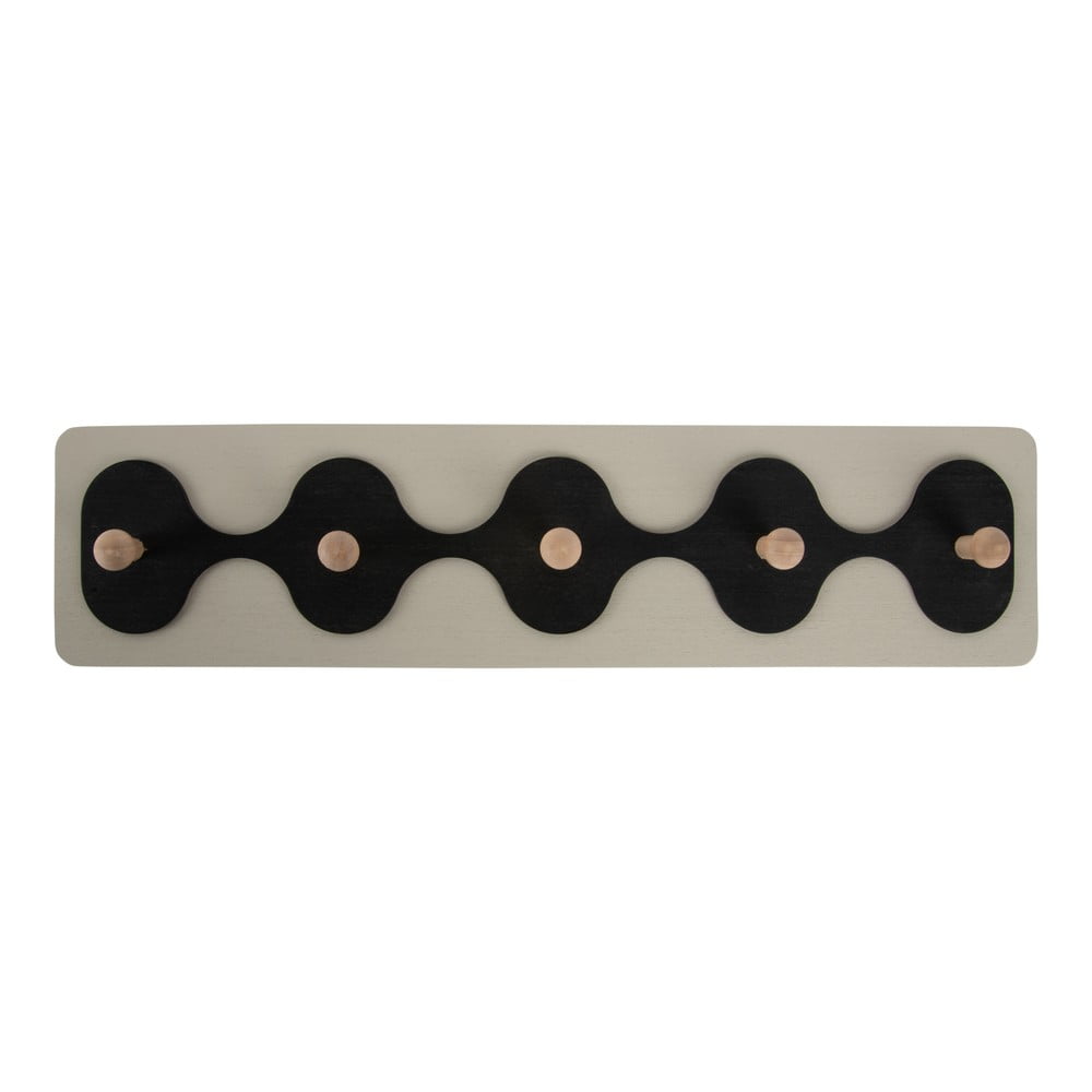 Fehér fali fogas 48 cm Rizar PT LIVING