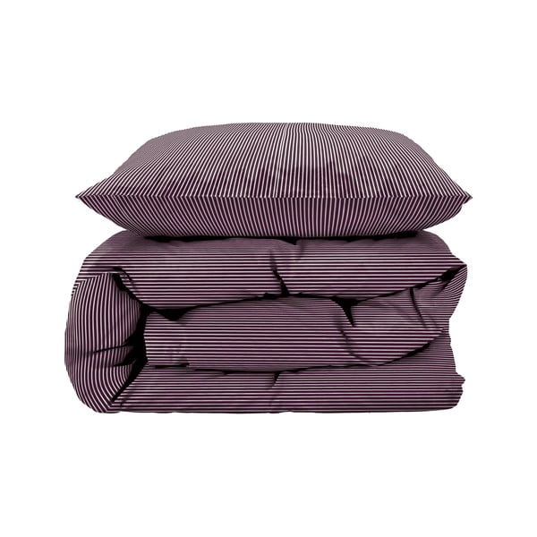 Lila egyszemélyes pamut ágyneműhuzat 140x200 cm Cheerful – Södahl-image-2