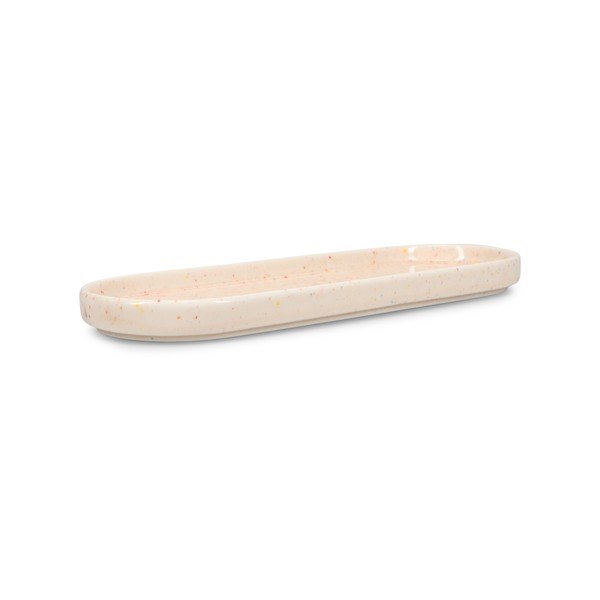 Porcelán szervírozó tálca 10x28,5 cm Fika – ONA-image-2