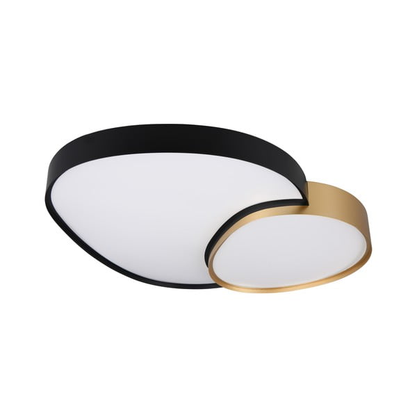 Fekete-aranyszínű LED mennyezeti lámpa 63.5x77 cm Rise – Trio-image-3