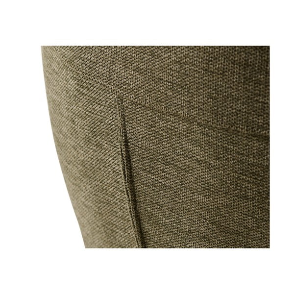 Zöld kárpitozott karfás étkezőfotel Roxana – Unique Furniture-image-3