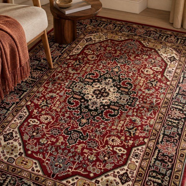  Skazar Isfahan piros szőnyeg, 120 x 170 cm - Nouristan-image-1