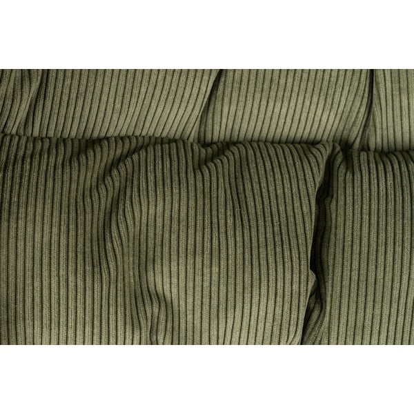 Zöld bársony fotel Vince – Dutchbone-image-1