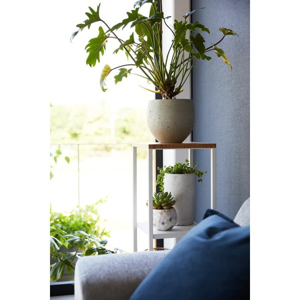 Fém virágtartó állvány Tower – YAMAZAKI-image-2