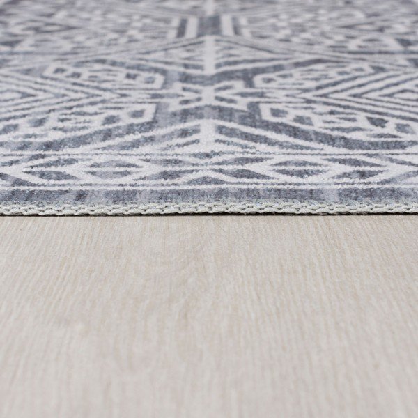 Szürke mosható szőnyeg 290x200 cm Cora - Flair Rugs-image-4