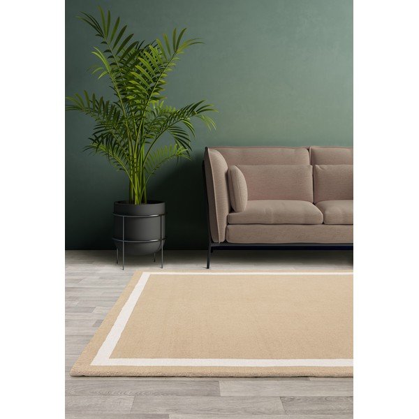 Bézs kézi szövésű gyapjú szőnyeg 200x300 cm Albi – Asiatic Carpets-image-1