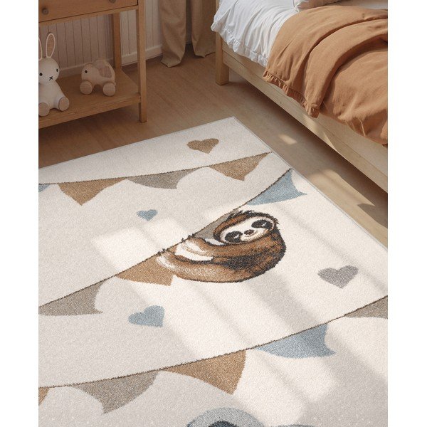 Krémszínű gyerek szőnyeg 160x230 cm Walk like an Elephant Rainbow Party – Villeroy&Boch-image-4