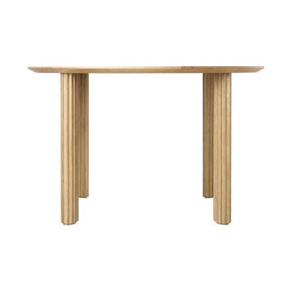 Tölgyfa kerek étkezőasztal ø 120 cm Comfort Circle – UMAGE-image-3