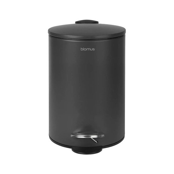 Antracitszürke acél pedálos szemetes 3 l Tubo – Blomus