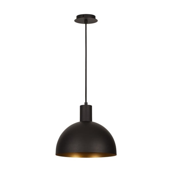 Decor Ochy fekete függőlámpa aranyszínű részletekkel - Homemania-image-1