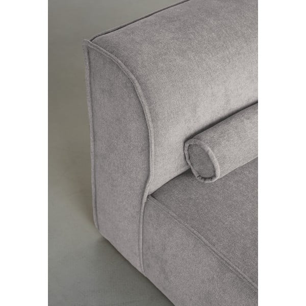 Világosszürke kanapé modul (jobb oldali) Flex Felix – Miuform-image-4
