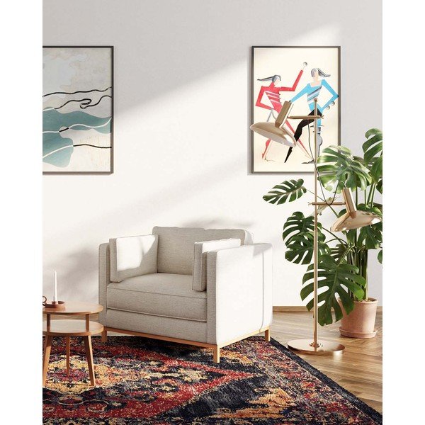 Krémszínű relaxációs fotel Celerio – Ame Yens-image-1