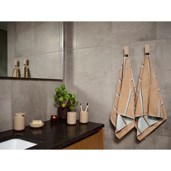 Bézs kőedény fogkefetartó pohár Ume – Zone-image-3