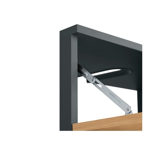 Natúr színű mosdó alatti szekrény tölgyfa dekorral 55x35 cm Malika – Støraa-image-3