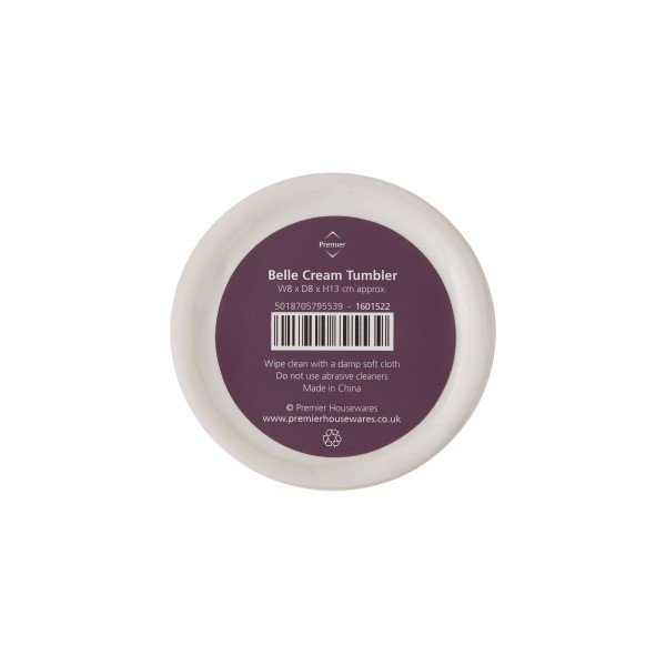 Belle krémszínű agyagkerámia tároló, 275 ml - Premier Housewares-image-3