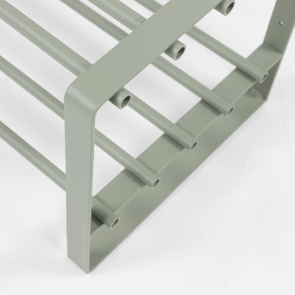 Szürkészöld fém cipőtartó 70x29x27 cm Rex – Spinder Design-image-3