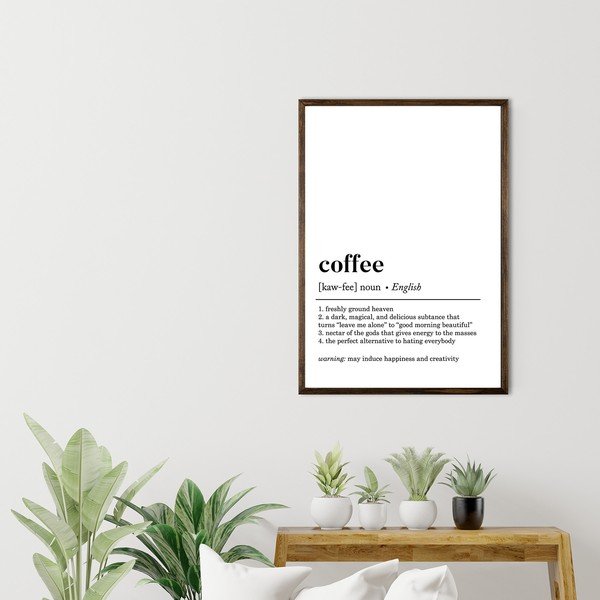 Kép 50x70 cm Coffee – Wallity-image-1