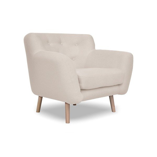 London szürkésbézs fotel - Cosmopolitan design-image-2