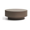 Beton kerek kerti dohányzóasztal ø 60 cm Garbet – Kave Home