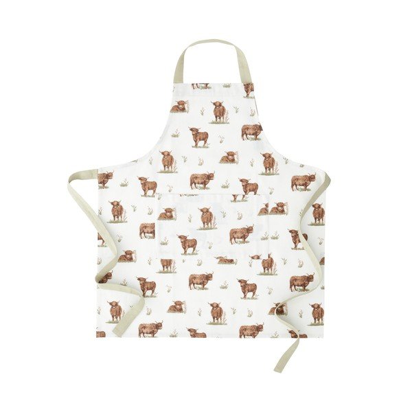 Pamut kötény Angus Highland Cow – Catherine Lansfield