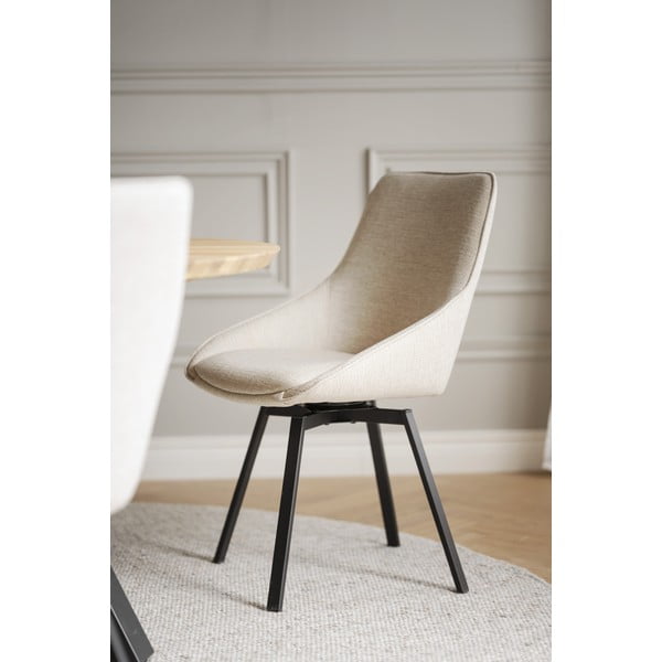 Bézs étkezőszék szett 2 db-os Alison – Rowico-image-1