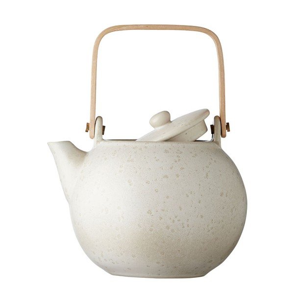 Basics krémszínű agyagkerámia teáskanna, 1,2 l - Bitz-image-3