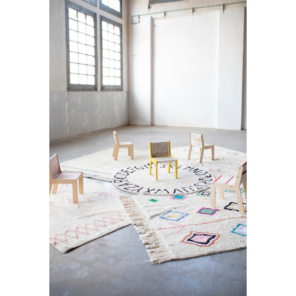 Natúr színű gyerek szék Kaarol Earth – Lorena Canals-image-4