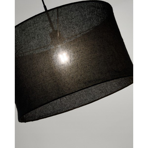 Fekete lámpabúra ø 50 cm Mariela – Kave Home-image-4