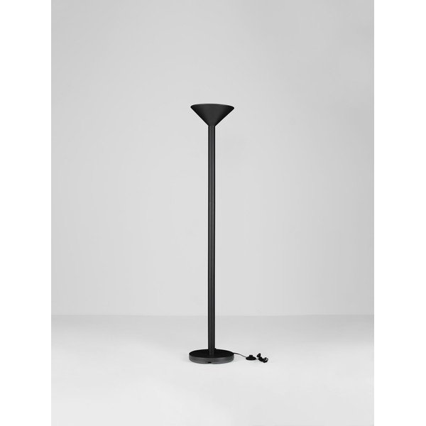 Matt fekete fém állólámpa (magasság 165 cm) Tazu – Nova Luce-image-4