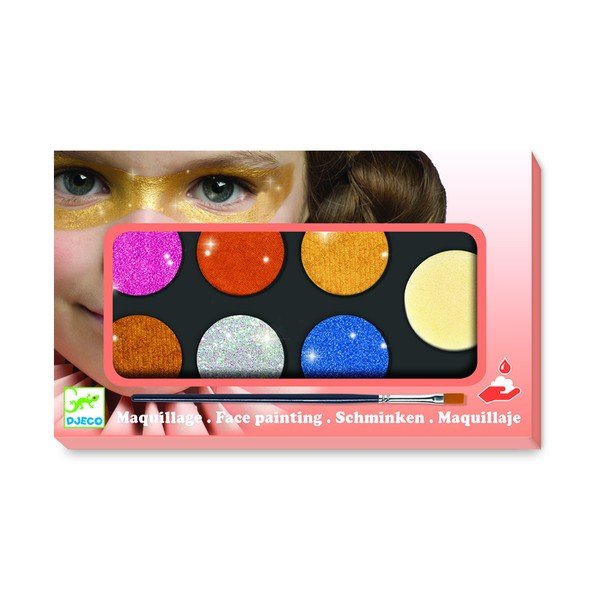 Glitter arcfestő készlet - Djeco-image-1