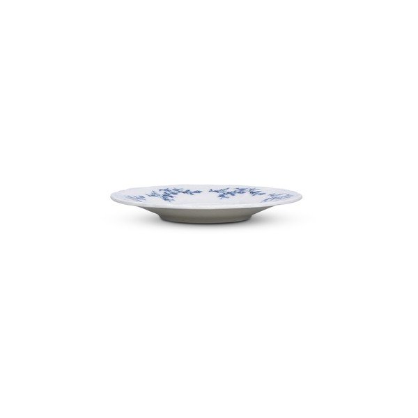 Fehér-kék porcelán csészealj ø 12 cm Retro – BonBistro-image-2