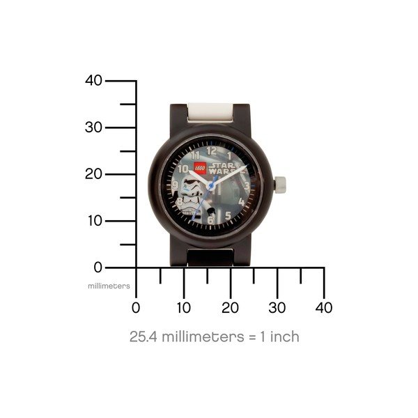 Star Wars Stormtrooper fekete-fehér karóra - LEGO®-image-2