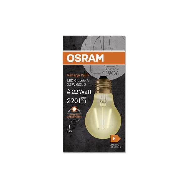 Meleg színű LED izzó E27, 2,5 W – Candellux Lighting-image-3