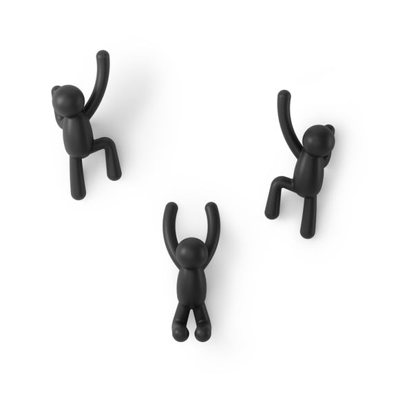 Fali műanyag akasztó szett 3 db-os Buddy – Umbra-image-4